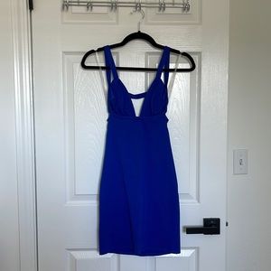 Blue dress